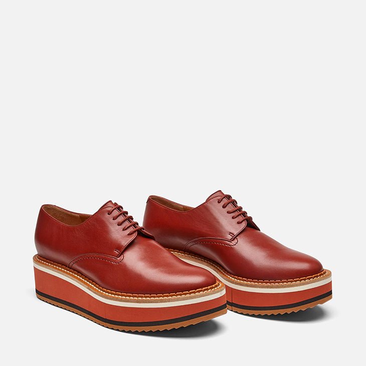 DERBIES - BROOK, brick || OUTLET - Clergerie Paris - USA