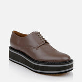 DERBIES - BROOK, brown - Clergerie Paris - USA