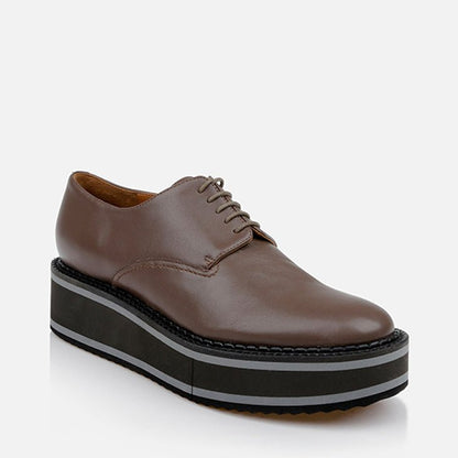 DERBIES - BROOK, brown - Clergerie Paris - USA