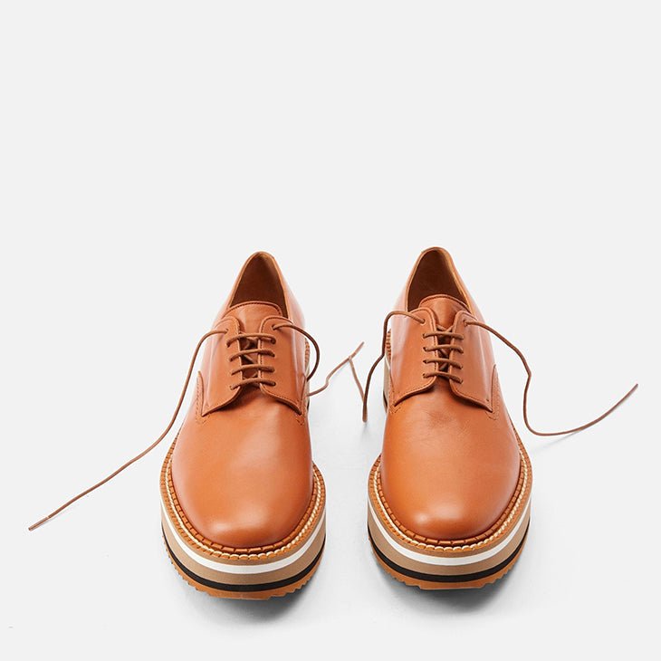 DERBIES - BROOK, camel || OUTLET - Clergerie Paris - USA