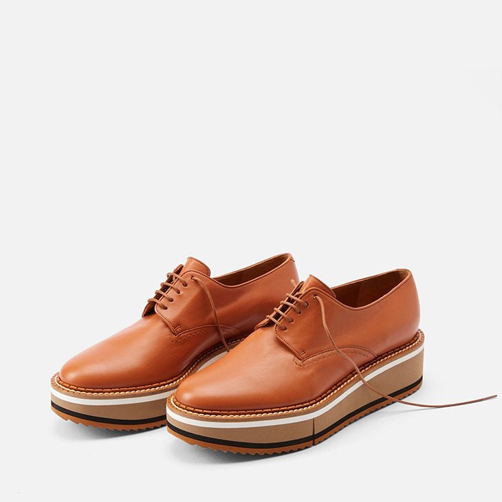 DERBIES - BROOK, camel || OUTLET - Clergerie Paris - USA