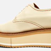 DERBIES - BROOK derbies, lambskin beige || OUTLET - BROOKSPSTRNAPM340 - Clergerie Paris - USA