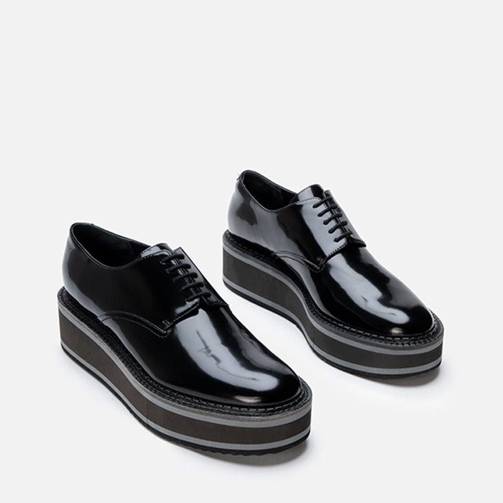 DERBIES - BROOK, gloss black - Clergerie Paris - USA