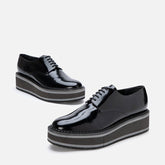 DERBIES - BROOK, gloss black - Clergerie Paris - USA