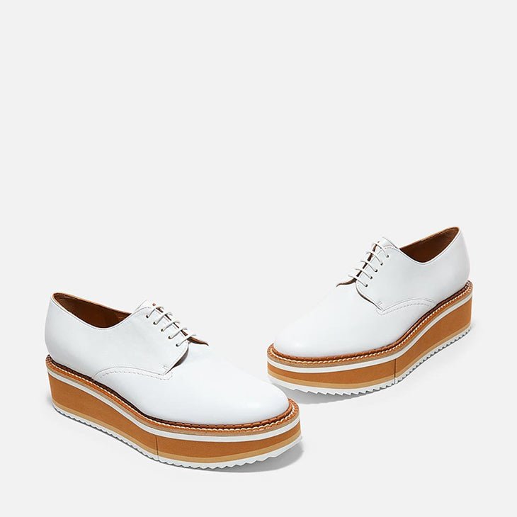 DERBIES - BROOK, white - Clergerie Paris - USA