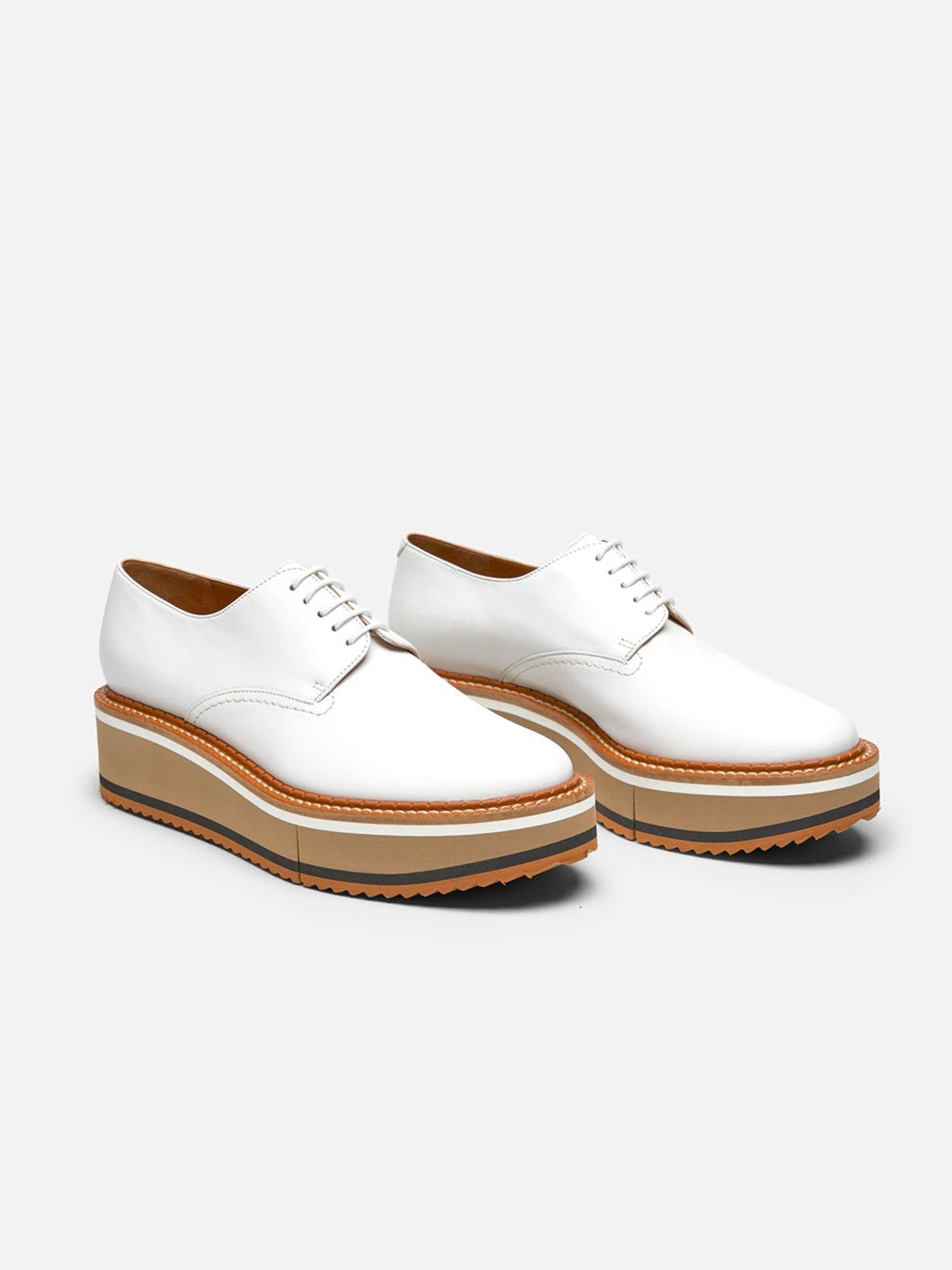 DERBIES - BROOK, white - Clergerie Paris - USA