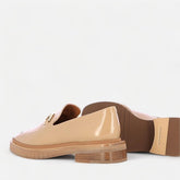 LOAFERS - BUMPER, varnished beige || OUTLET - Clergerie Paris - USA