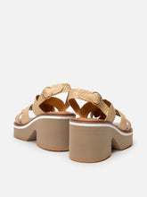 SANDALS - CALIXA, nude snake effect - Clergerie Paris - USA
