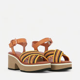 SANDALS - CARYA, crochet mango - Clergerie Paris - USA