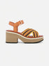SANDALS - CARYA sandals, crochet mango - CARYANUDNAPM340 - Clergerie Paris - USA