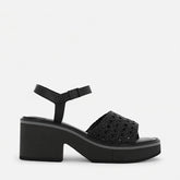 SANDALS - CELITA, black nappa || OUTLET - Clergerie Paris - USA