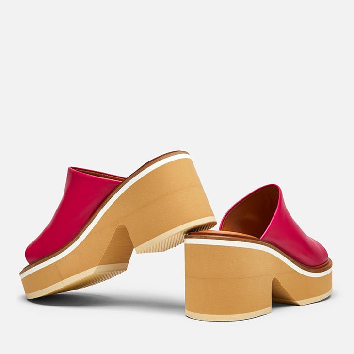 MULES - CESSY, hibiscus pink || OUTLET - Clergerie Paris - USA