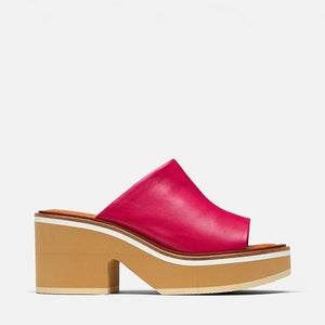 MULES - CESSY, hibiscus pink || OUTLET - Clergerie Paris - USA