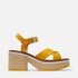 SANDALS - CHARLINE, amber yellow - Clergerie Paris - USA