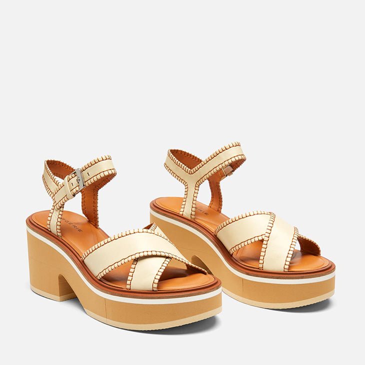 SANDALS - CHARLINE, beige || OUTLET - Clergerie Paris - USA