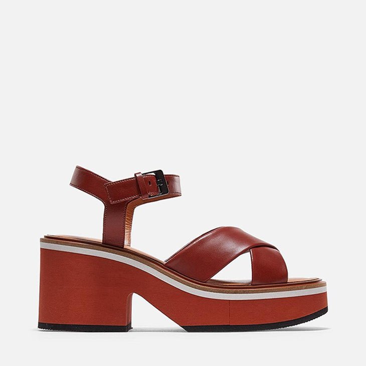 SANDALS - CHARLINE, brick - Clergerie Paris - USA