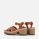 SANDALS - CHARLISR, python effect - Clergerie Paris - USA