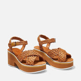 SANDALS - CHRISSY, raffia yellow || OUTLET - Clergerie Paris - USA