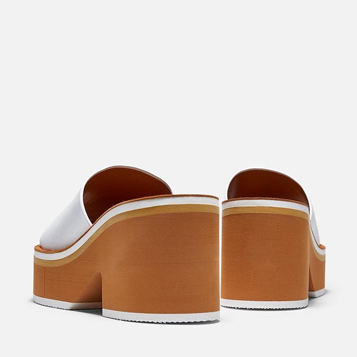 MULES - CLEM, white || OUTLET - Clergerie Paris - USA