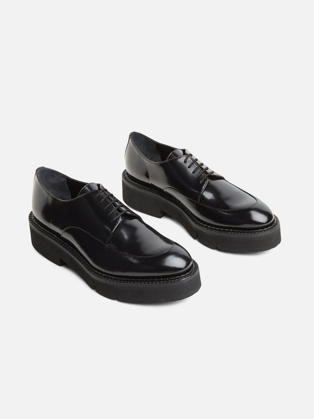 DERBIES - CLIVE, gloss black - Clergerie Paris - USA