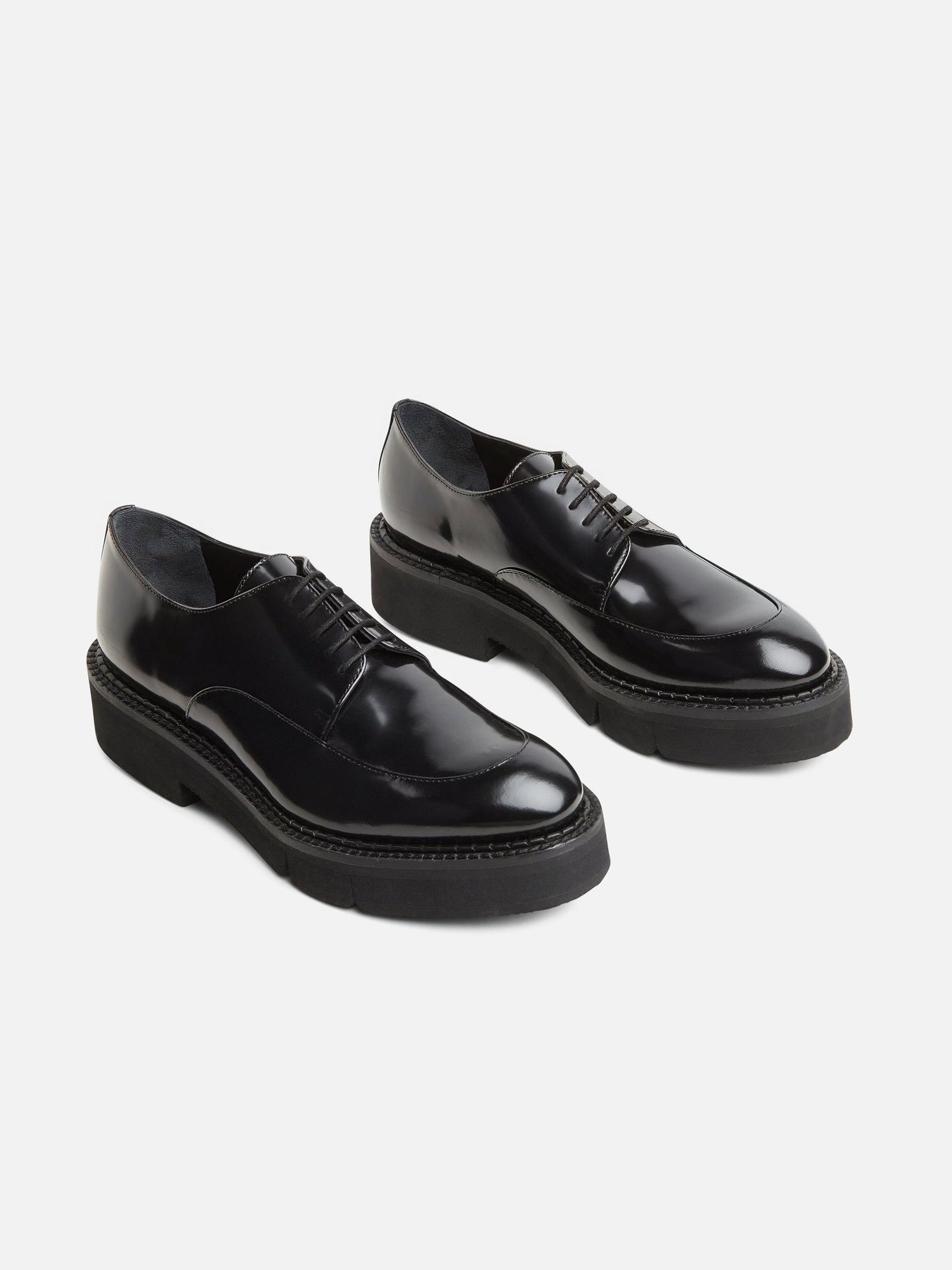 DERBIES - CLIVE, gloss black - Clergerie Paris - USA