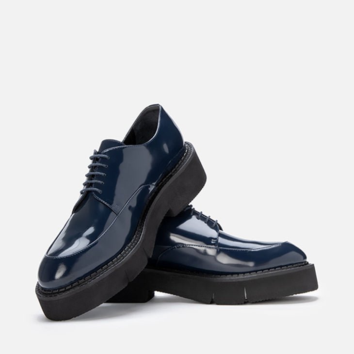 DERBIES - CLIVE, gloss mineral - Clergerie Paris - USA