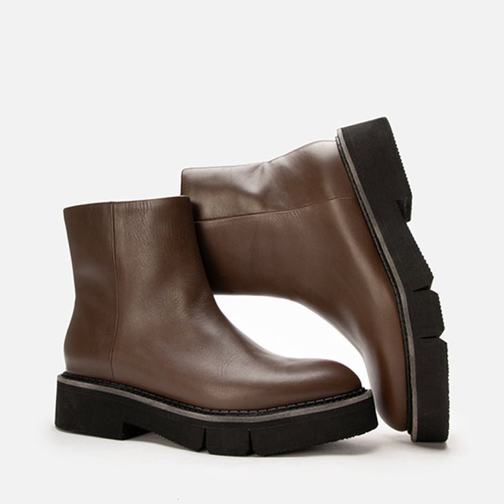 ANKLE BOOTS - CLOVER, brown - Clergerie Paris - USA