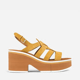 SANDALS - COLINE, suede yellow || OUTLET - Clergerie Paris - USA