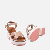 SANDALS - COURTNEY, beige || OUTLET - Clergerie Paris - USA