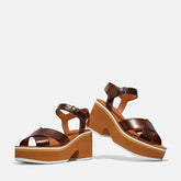 SANDALS - COURTNEY, brown metallic || OUTLET - Clergerie Paris - USA