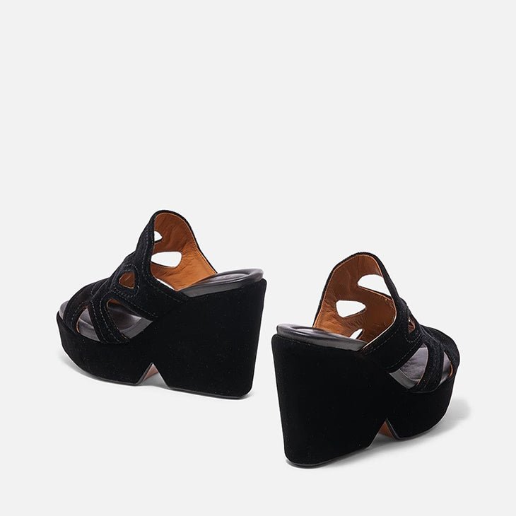 MULES - DALEY, fabric black || OUTLET - Clergerie Paris - USA