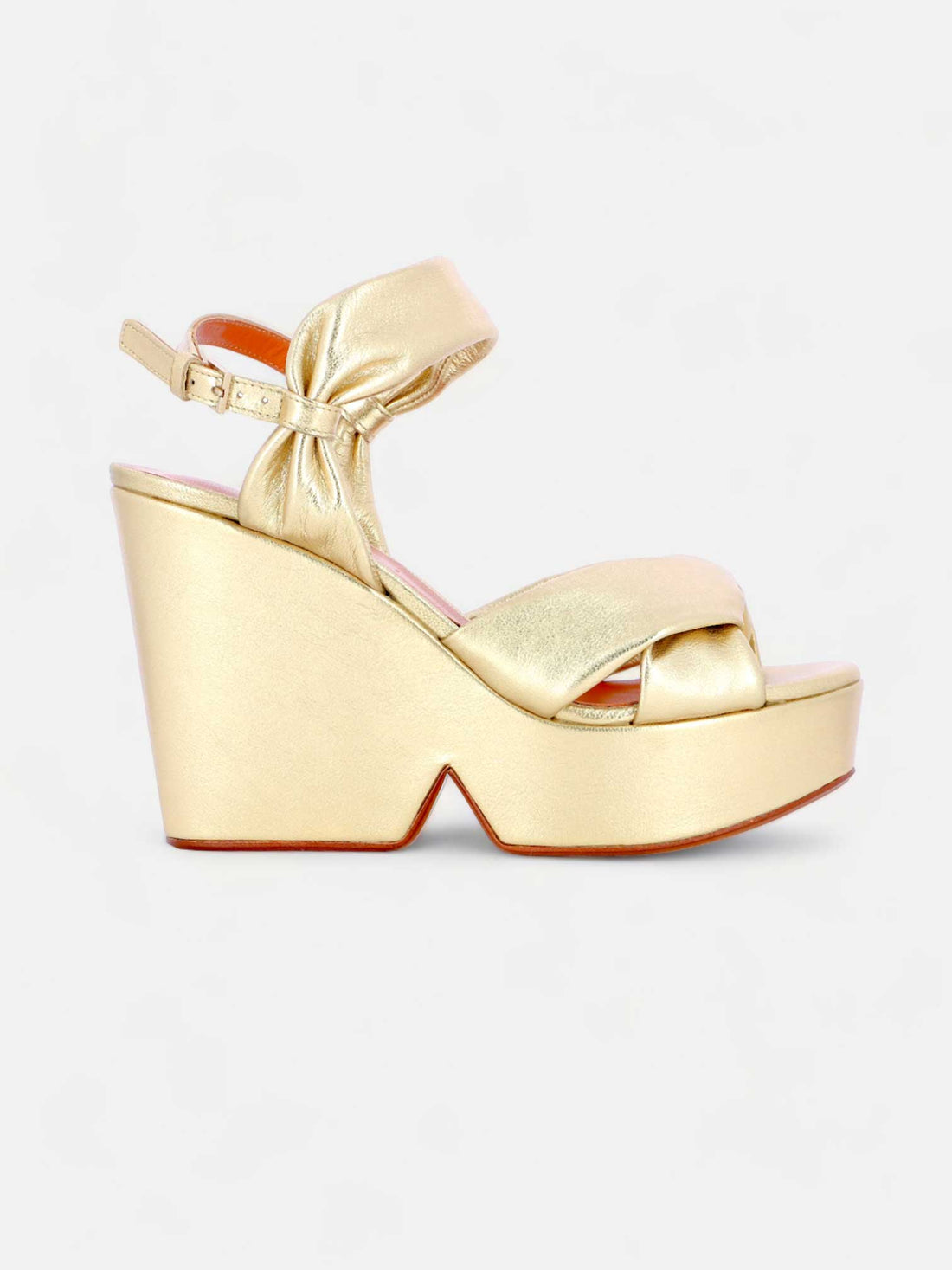 SANDALS - DARLIE, gold metallic - Clergerie Paris - USA