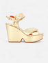 SANDALS - DARLIE, gold metallic - Clergerie Paris - USA