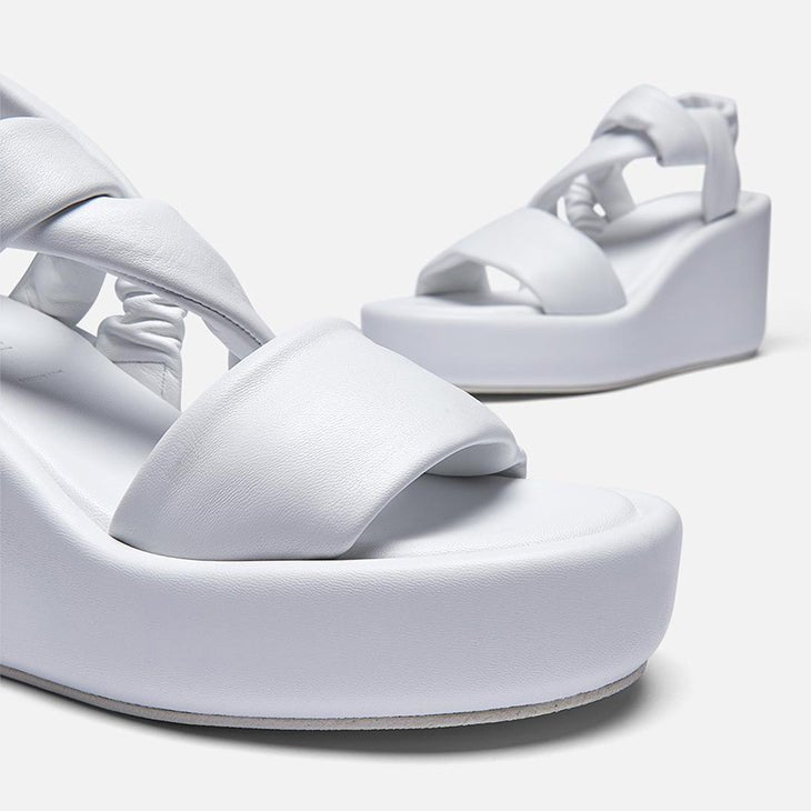 SANDALS - DESTINY, white || OUTLET - Clergerie Paris - USA