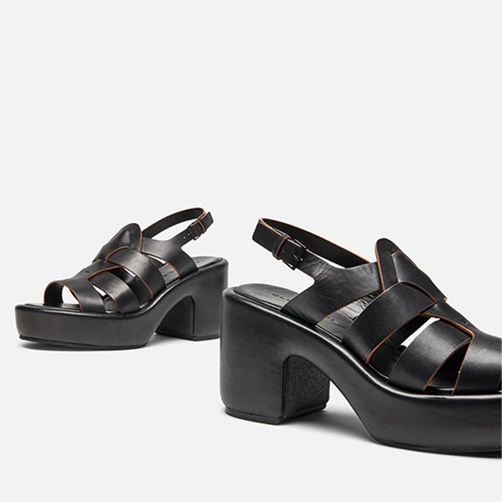 SANDALS - DIVINA, black || OUTLET - Clergerie Paris - USA