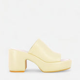 MULES - DODIE, beige straw || OUTLET - Clergerie Paris - USA