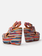 WEDGES - DOLCE4, bright raffia - Clergerie Paris - USA