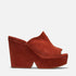 MULES - DOLCY, brick || OUTLET - Clergerie Paris - USA