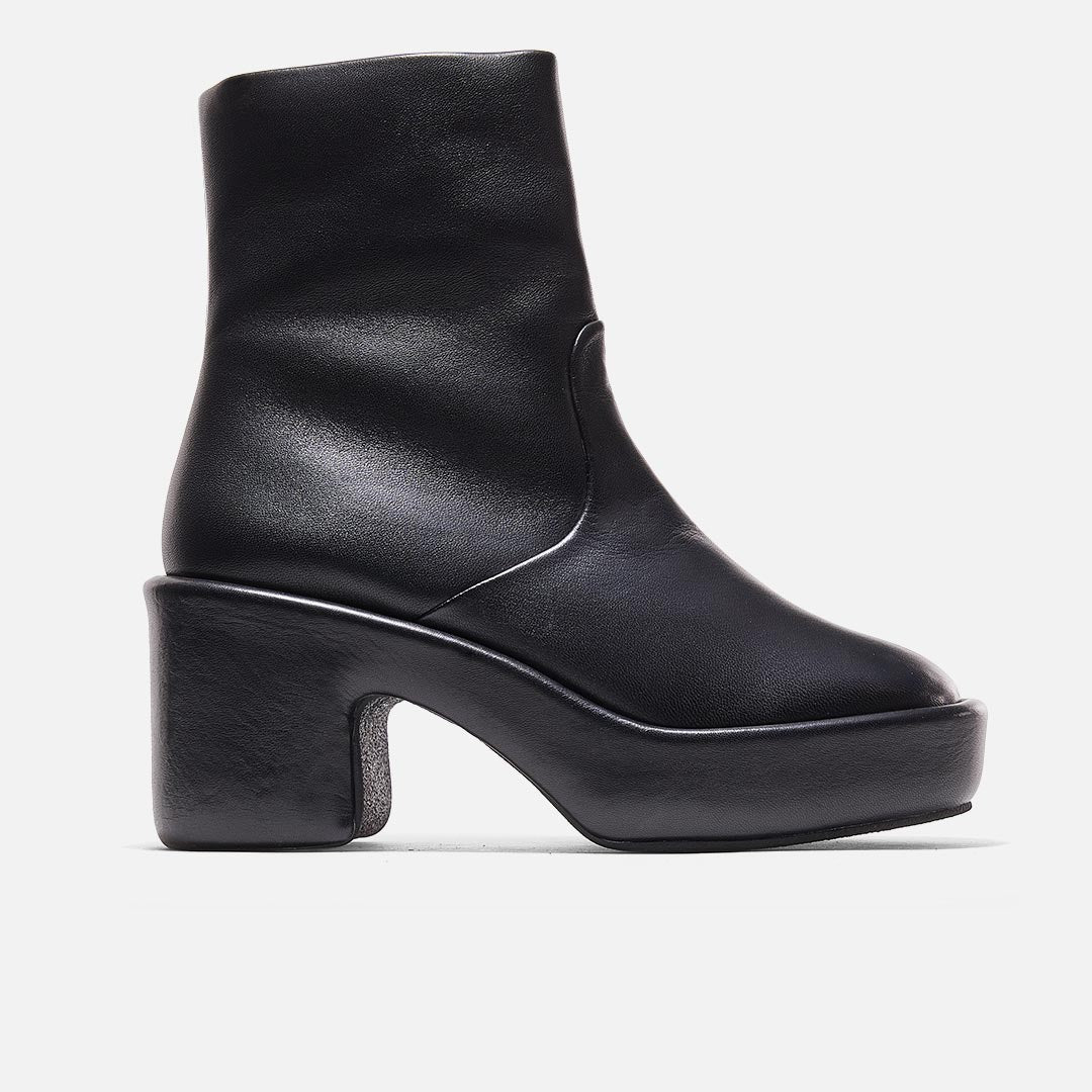 ANKLE BOOTS - DORA ankle boots, black lambskin || OUTLET - DORABLKNAPM340 - Clergerie Paris - USA
