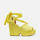 SANDALS - DOTY, yellow suede || OUTLET - Clergerie Paris - USA