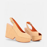 WEDGES - DYLAN, beige || OUTLET - Clergerie Paris - USA