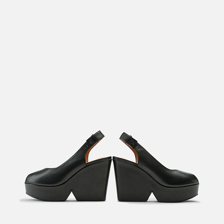 WEDGES - DYLAN, black - Clergerie Paris - USA