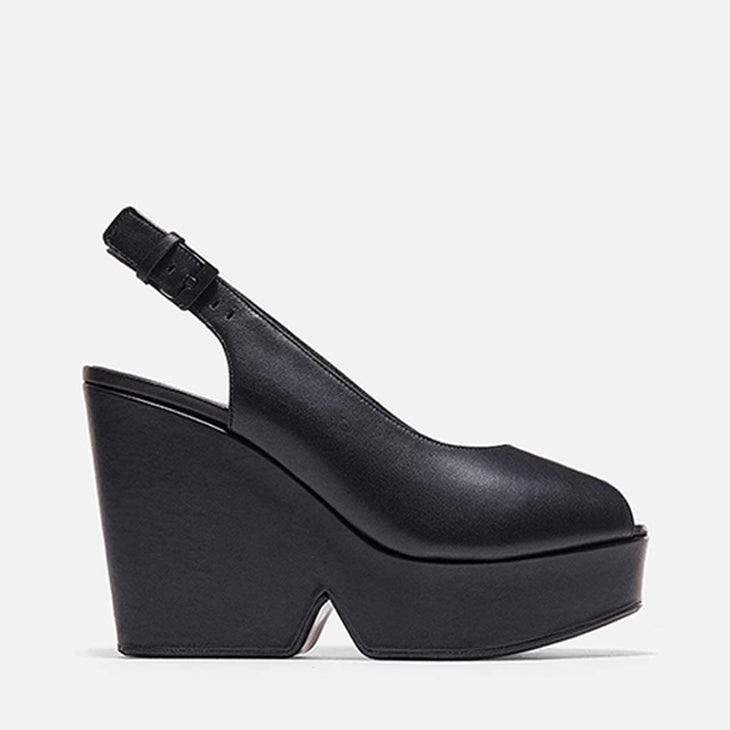 WEDGES - DYLAN, black - Clergerie Paris - USA