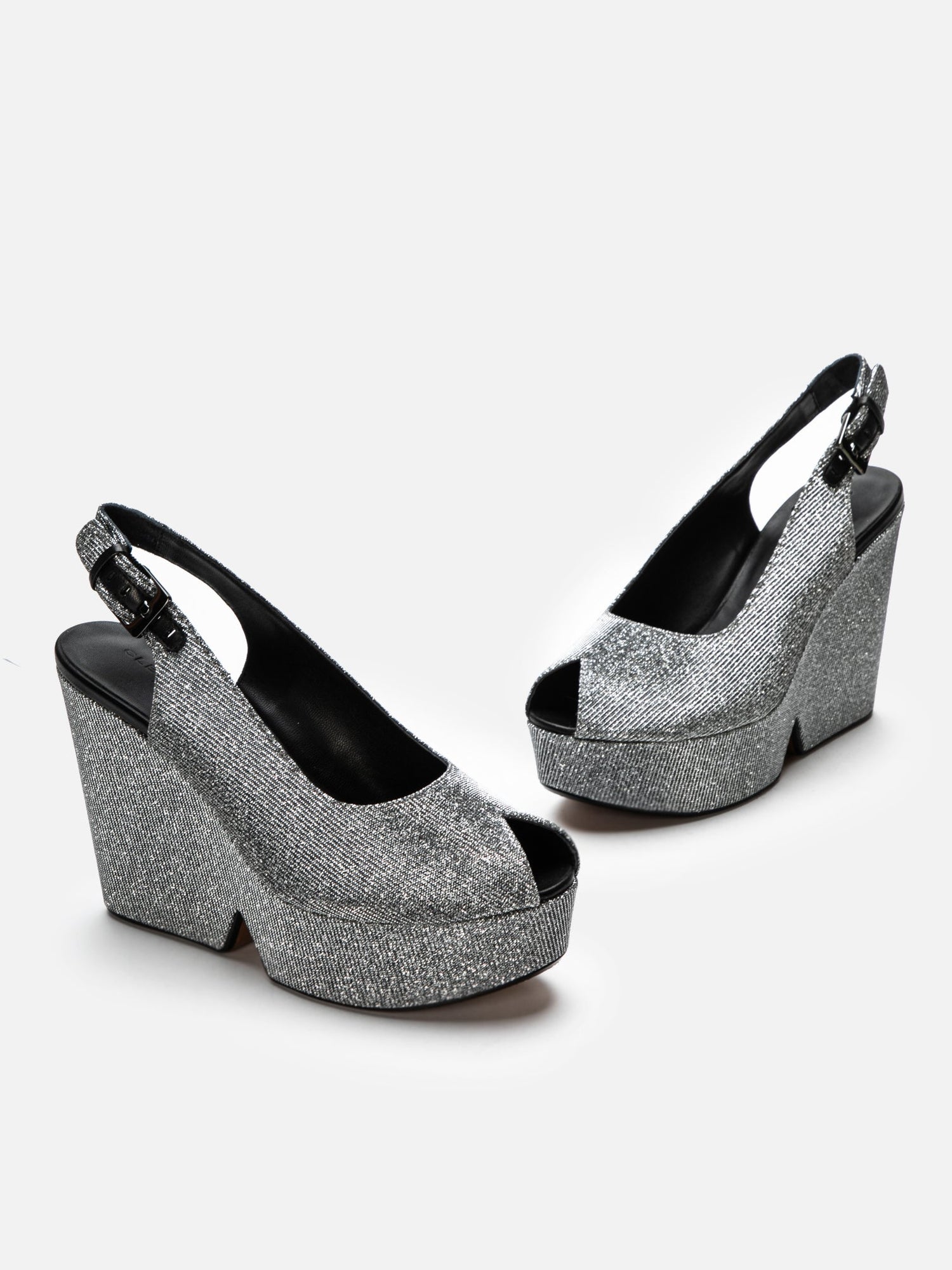 WEDGES - DYLAN, fabric stone - Clergerie Paris - USA