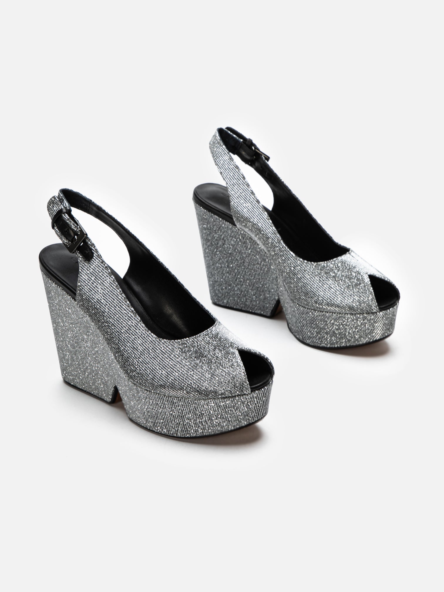 WEDGES - DYLAN, fabric stone - Clergerie Paris - USA