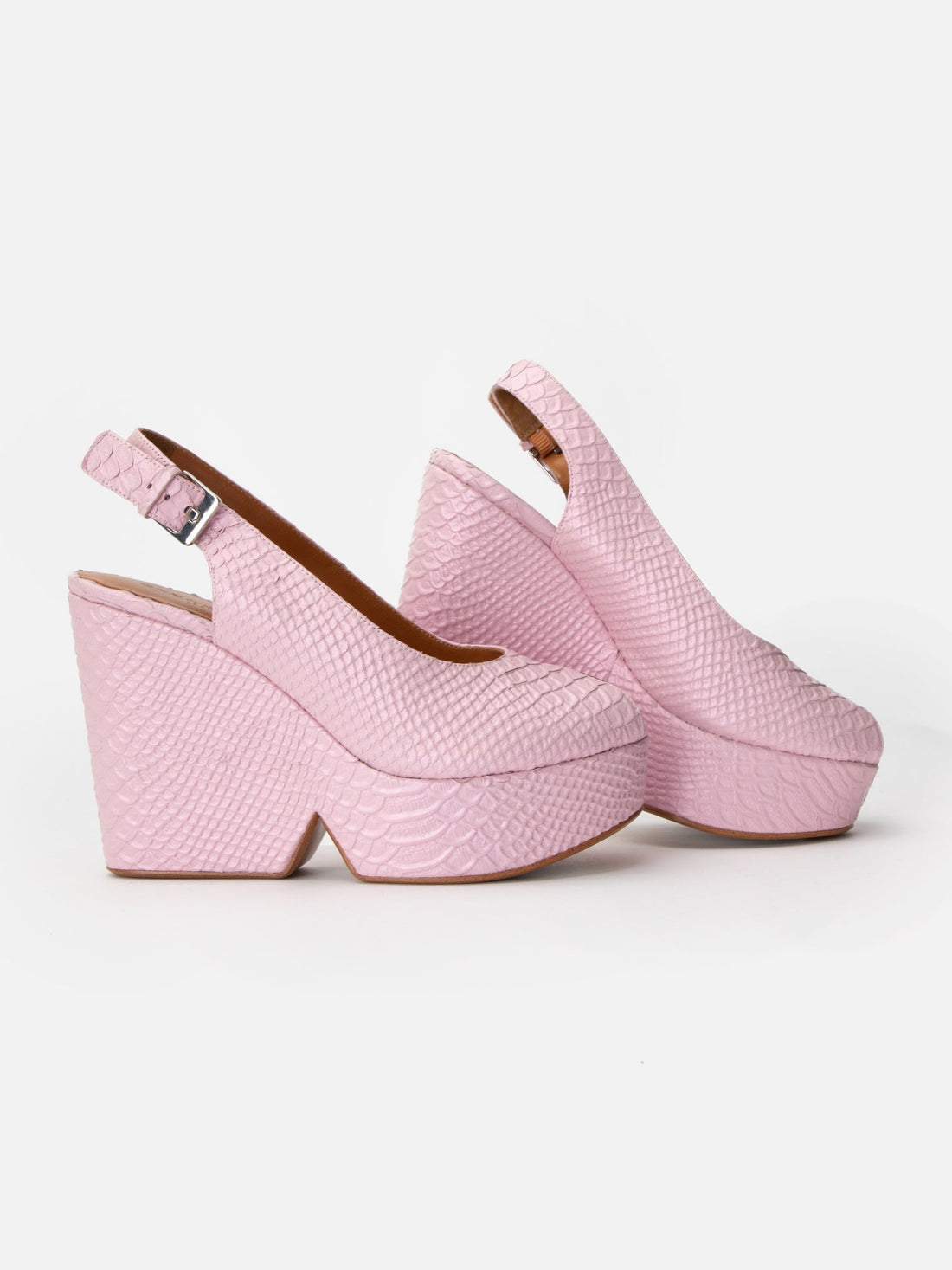 WEDGES - DYLAN4, dolly snake effect - Clergerie Paris - USA