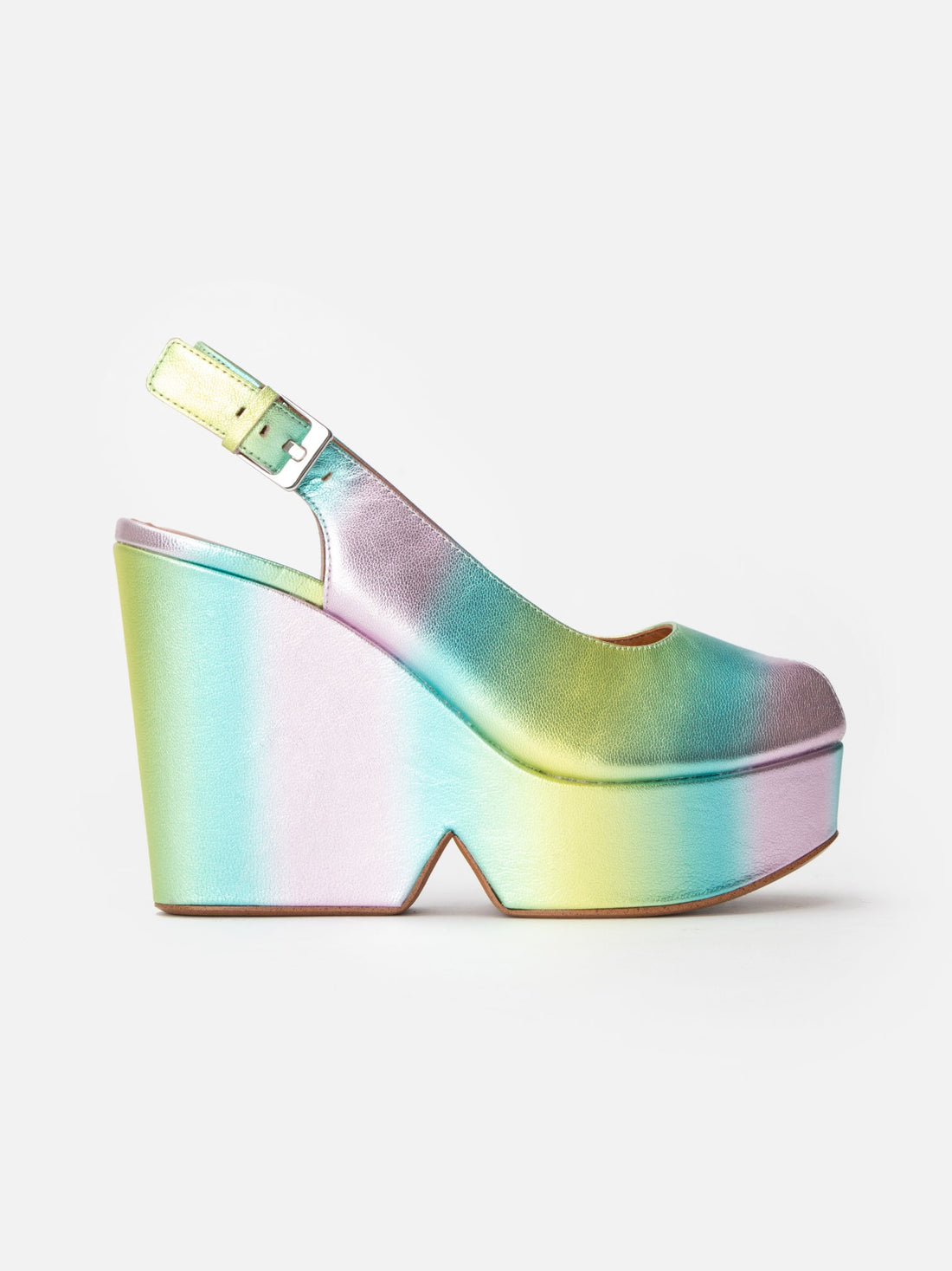 WEDGES - DYLAN4, rainbow pastel - Clergerie Paris - USA