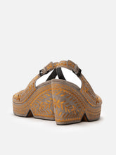 WEDGES - DYLYA, suede stone - Clergerie Paris - USA