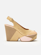 WEDGES - DYLYS, nude iridescent - Clergerie Paris - USA