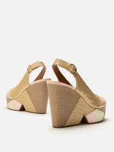WEDGES - DYLYS, nude iridescent - Clergerie Paris - USA